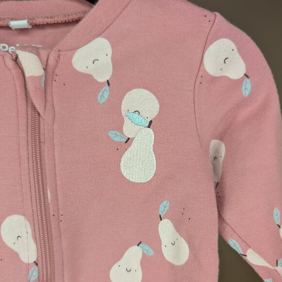 ❤️ 2 for 10 ❤️ Pink Pear Sleeper Pekkle 3M - Picture 3 of 4